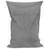 Acier Pouf Poire Coussin velours
