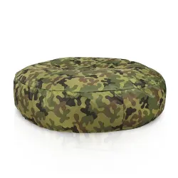 Coussin Pouf de Sol Rond - Outdoor Pro d'extérieur Jardin Imperméable