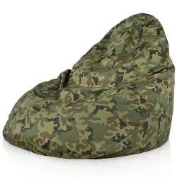 Pouf avec Dossier XXL Drop - Outdoor Pro d'extérieur Jardin Imperméable
