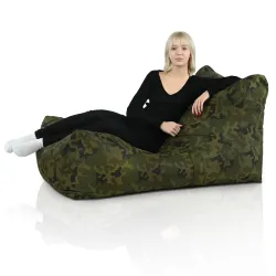 Pouf Transat Lounge XXL Athènes - Outdoor Pro d'extérieur Jardin Imperméable – vue 25