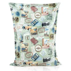Coussin de Sol pour enfants - Tissu Imprimé Premium