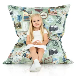 Coussin de Sol Géant XL pour enfants - Tissu Imprimé Premium – vue 62
