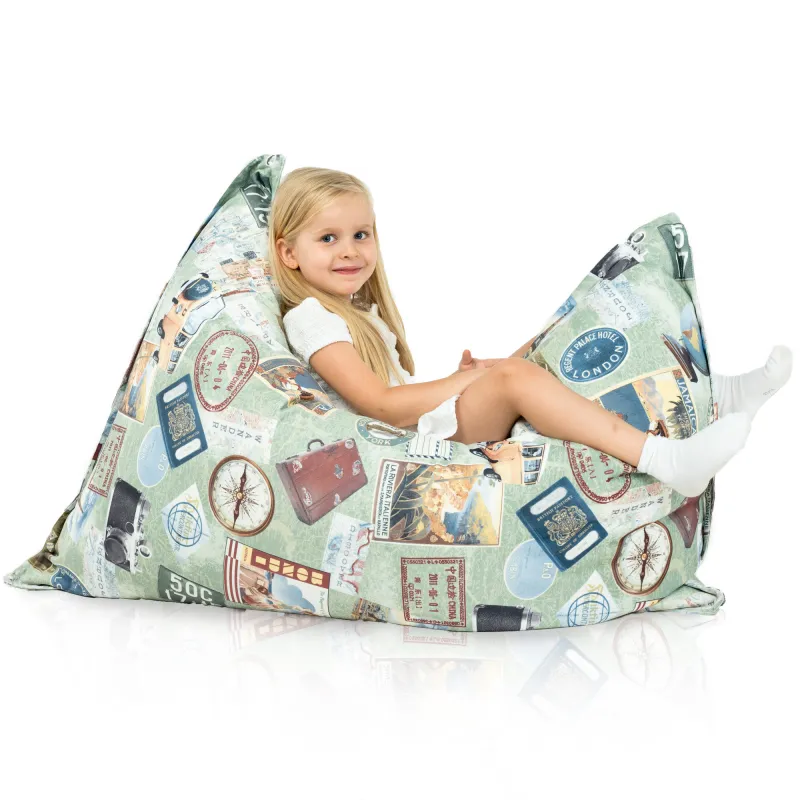 Coussin de Sol Géant XL pour enfants - Tissu Imprimé Premium – vue 116
