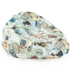 Pouf Poire L pour enfants - Tissu Imprimé Premium – vue 85