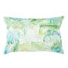 Feuilles de monstera peintes Coussin Rectangulaire Pour Salon 