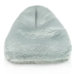 Pouf avec Dossier XXL Drop - Velours Soft – vue 26