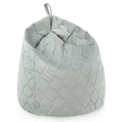 Pouf Poire pour enfants - Velours Soft