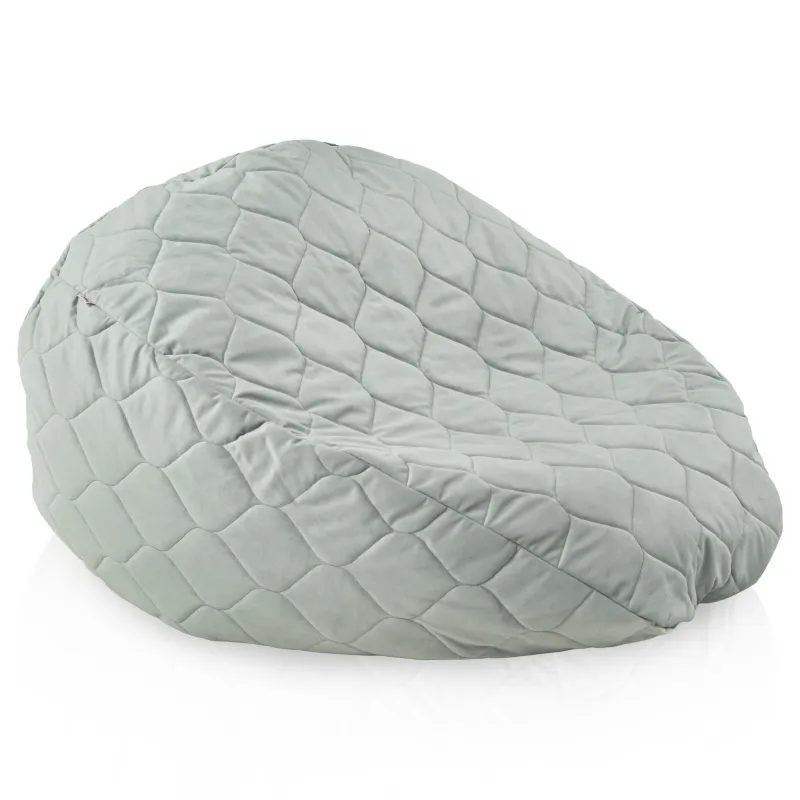 Pouf Poire L pour enfants - Velours Soft – vue 50