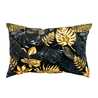 Feuilles d'or Coussin Rectangulaire Pour Salon 