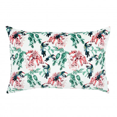 Colibris exotiques du paradis Coussin Rectangulaire