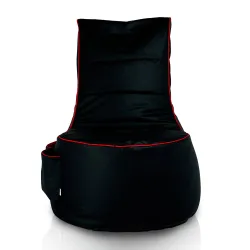 Fauteuil gamer noir ergonomique en simili cuir pour un confort optimal