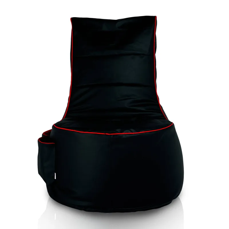 Fauteuil gamer noir ergonomique en simili cuir pour un confort optimal