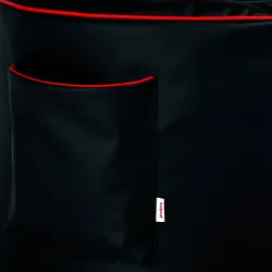 Pouf gaming noir pour un confort optimal dans votre salle de jeu