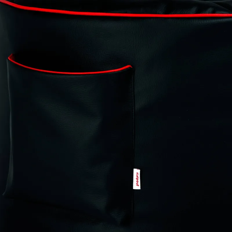 Pouf gaming noir pour un confort optimal dans votre salle de jeu