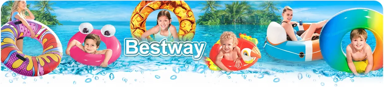 Cage de piscine + Ballon 137 x 66 cm Bestway 52123