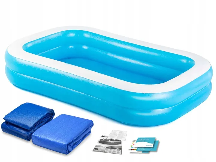 Piscine gonflable familiale 262 x 175 x 51 cm Bestway 54006 + bâche - 2