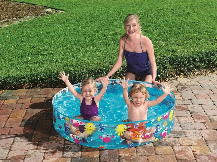 Piscine Jardin Plage 122 x 25 cm Bestway 55028 - 5