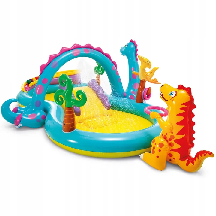 Centre de Jeu Gonflable Dinosaures 302 x 229 x 112 cm INTEX 57135 - 2