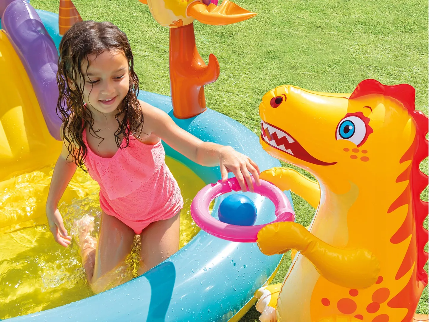 Centre de Jeu Gonflable Dinosaures 302 x 229 x 112 cm INTEX 57135 - 8