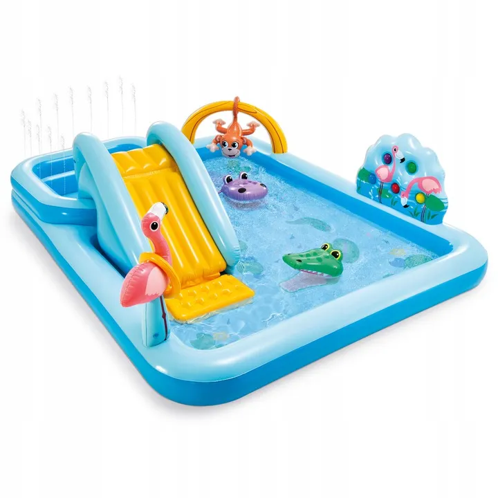 Parc de jeux gonflable Jungle 244 x 198 x 71 cm Intex 57161 - 4