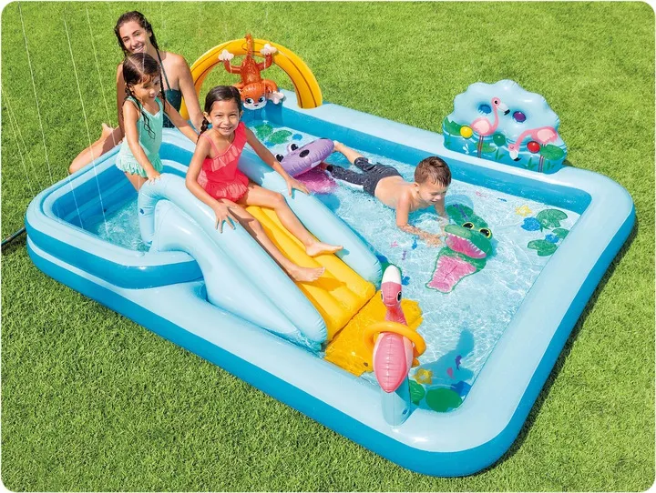 Parc de jeux gonflable Jungle 244 x 198 x 71 cm Intex 57161 - 5