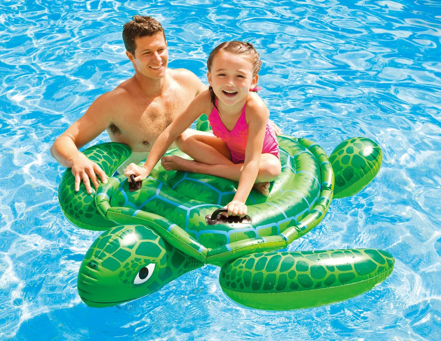 Jouet Gonflable Natation Tortue 150 x 127 cm INTEX 57524 - 5