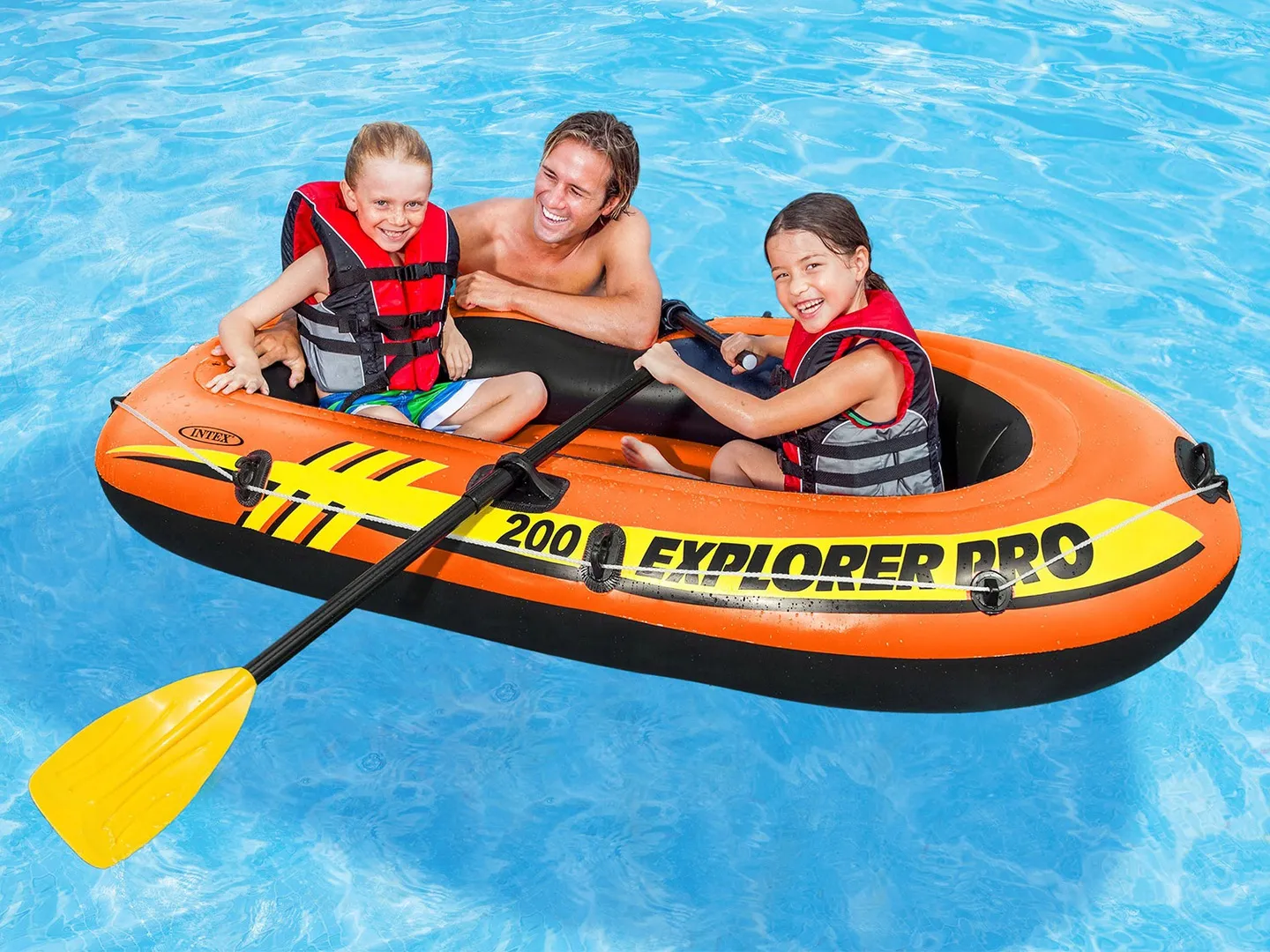 Intex Explorer PRO 200 Bateau Gonflable 196 x 102 x 33 cm 58356 - 3