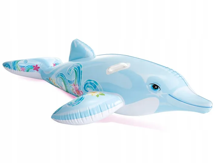 Jouet gonflable Dauphin bleu 175 x 66 cm INTEX 58535 - 2