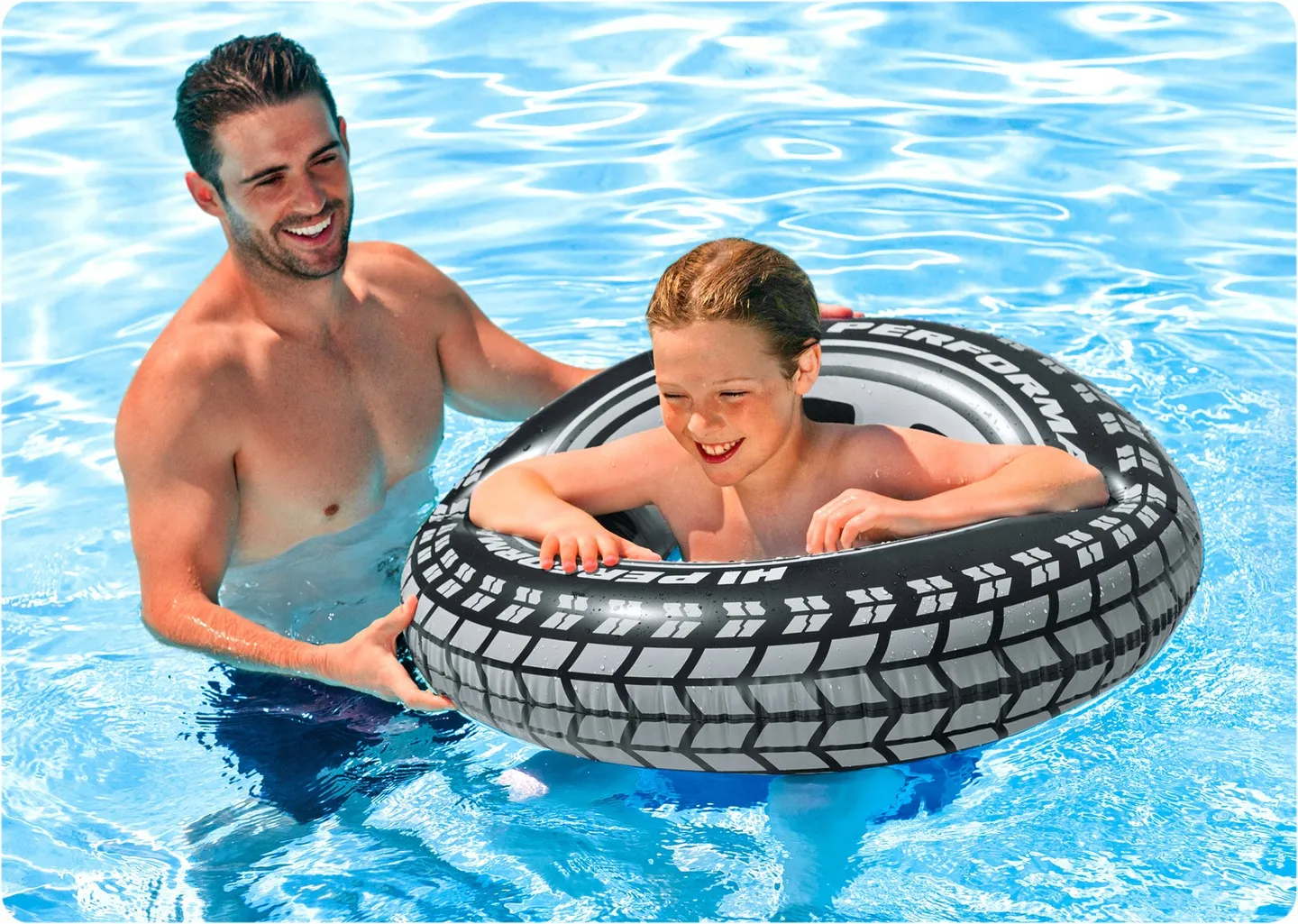 Bouée de natation - pneu diamètre 91 cm INTEX 59252 - 3