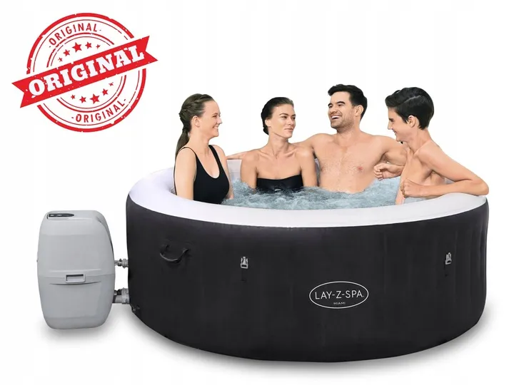 Spa Gonflable Lay-Z Miami 4 Personnes Bestway 60001 - 3