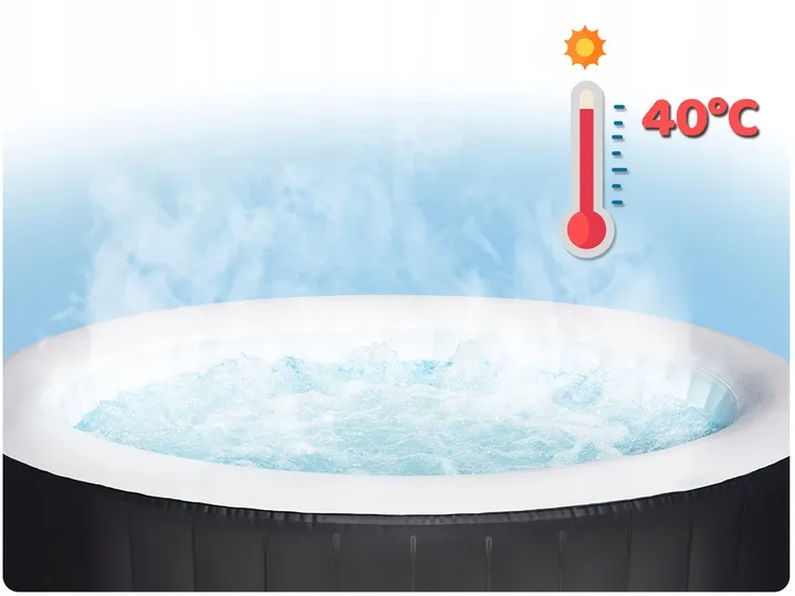 Spa Gonflable Lay-Z Miami 4 Personnes Bestway 60001 - 4