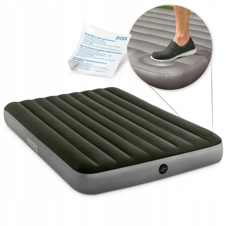 INTEX 64763 Matelas Gonflable avec Pompe Pied Intégrée - 2