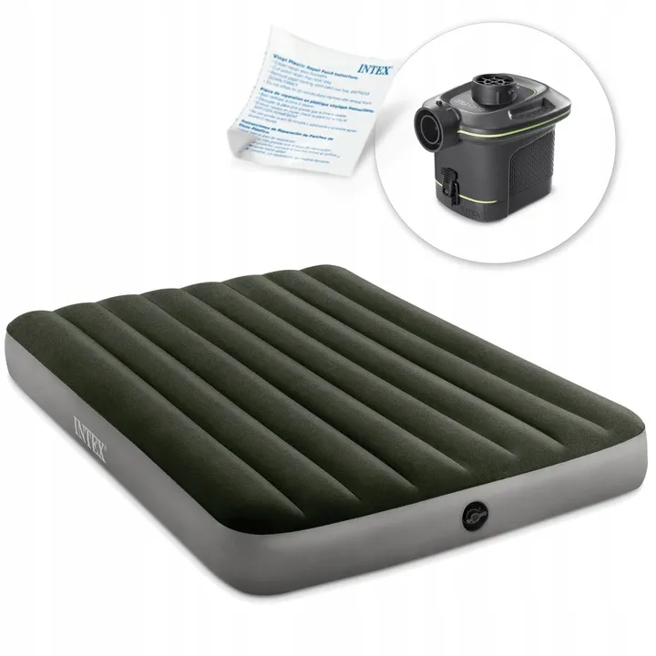 Matelas gonflable avec pompe électrique 191 x 137 x 25 cm INTEX 64778 - 2