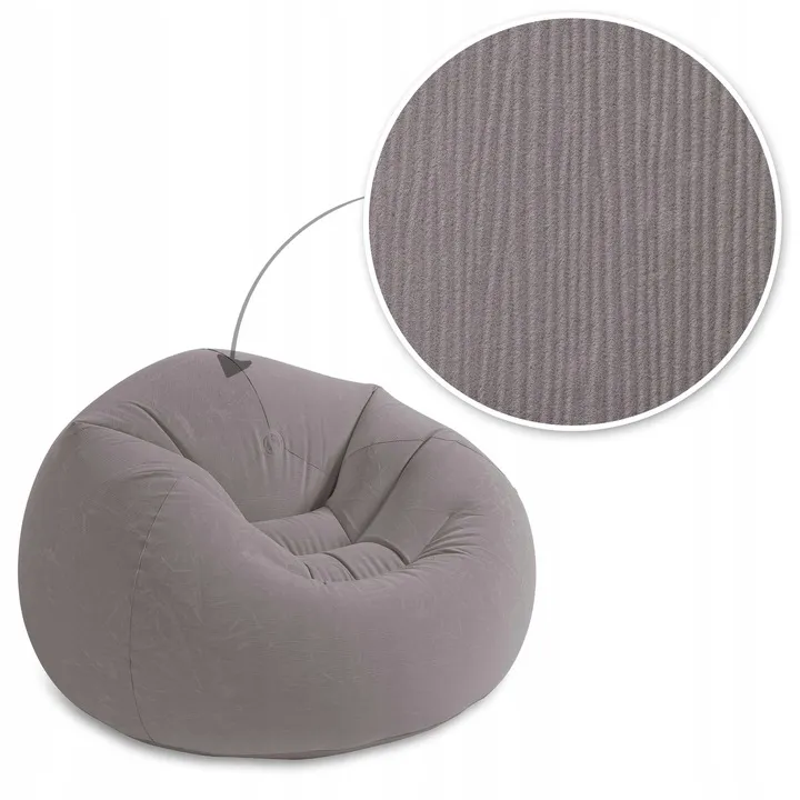 Fauteuil gonflable pouf sac INTEX 68579 - 4
