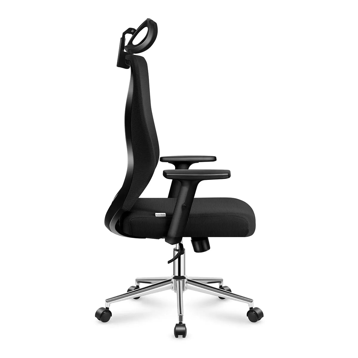 Côté gauche du fauteuil Mark Adler Manager 3.5 Black